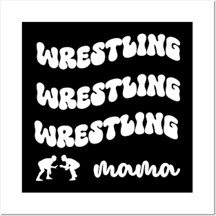 Wrestling mama Posters and Art